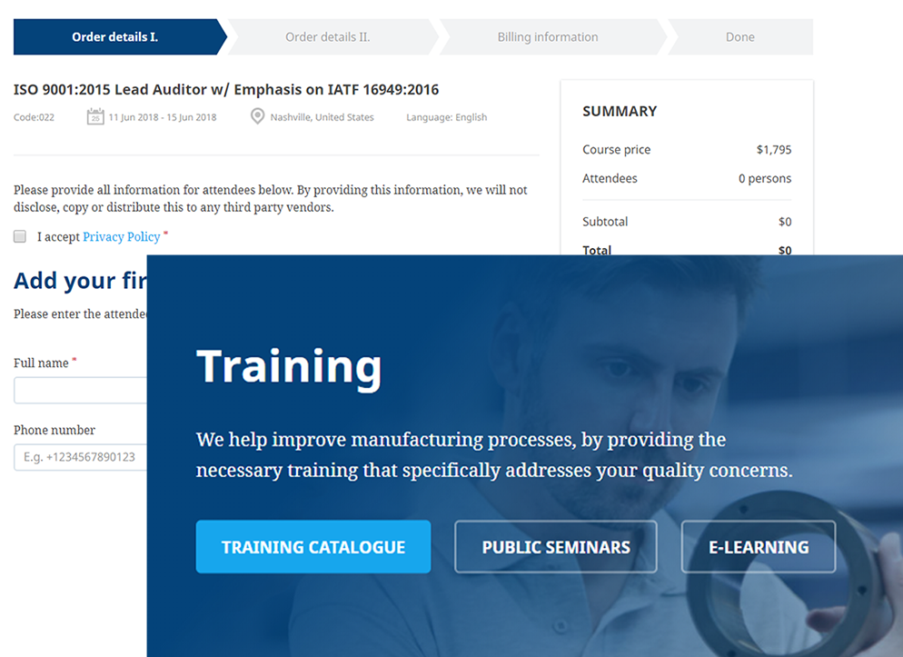 Training platform