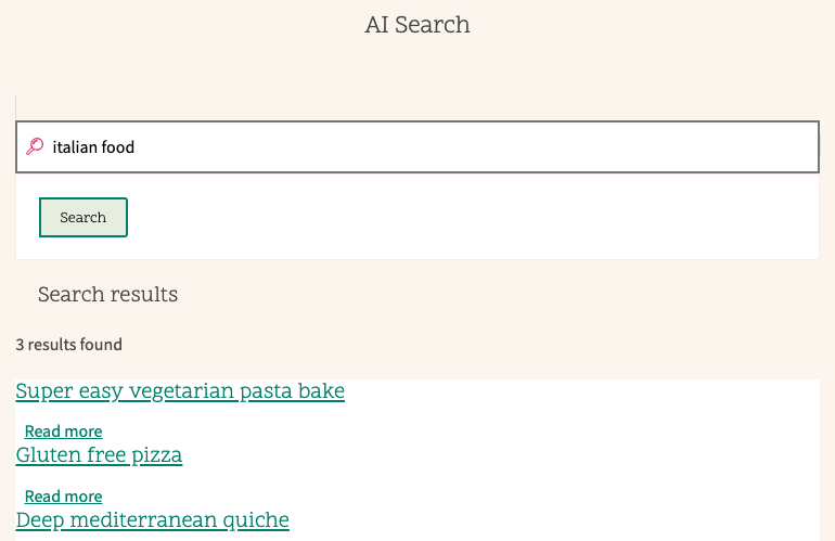 AI search vs. traditional search
