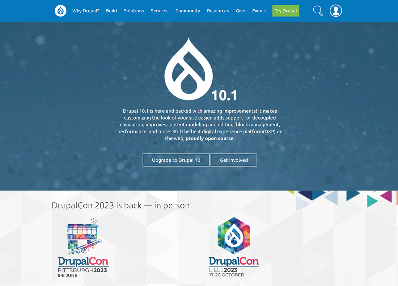 How to start Drupal installation