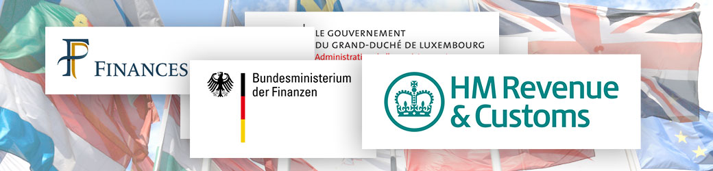 The system connects official tax authorities from among the 47 member countries in Europe (like HM Revenue & Customs, Bundesministerium der Finanzen)