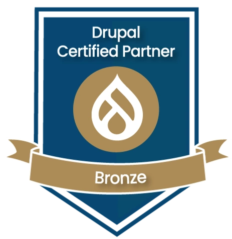 Drupal Certified Partner badge