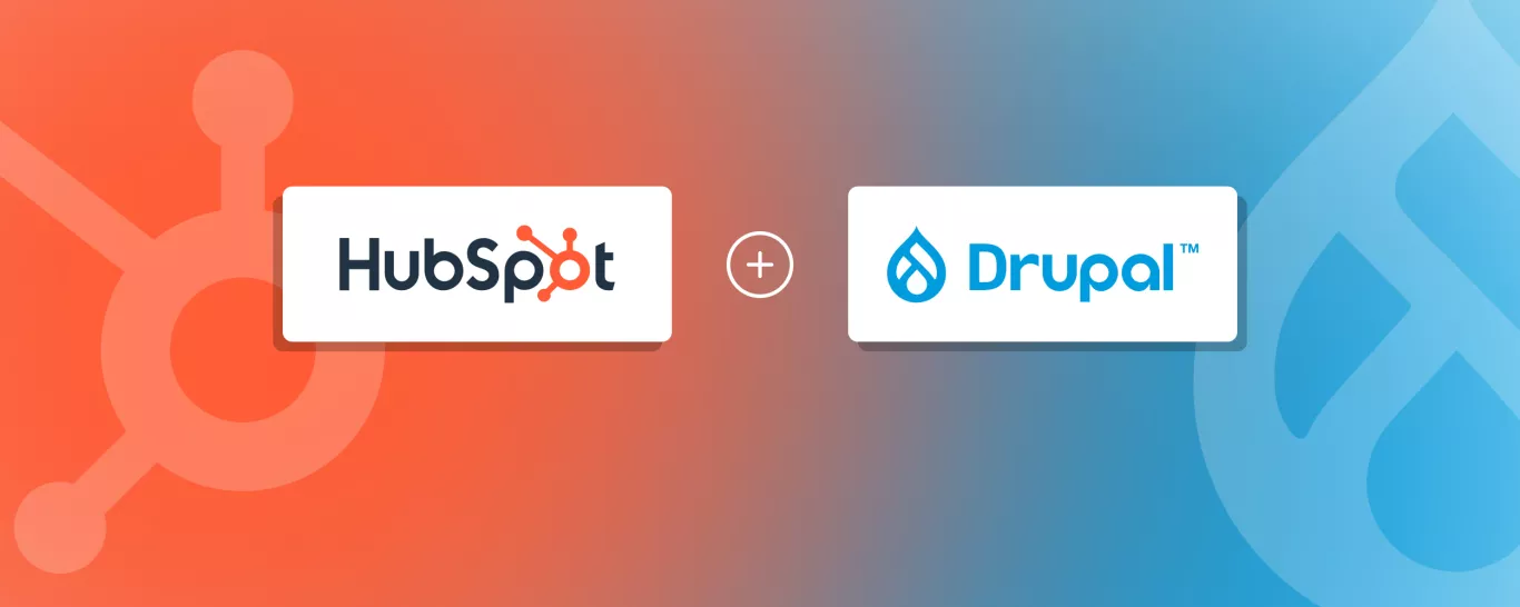 HubSpot and Drupal logo