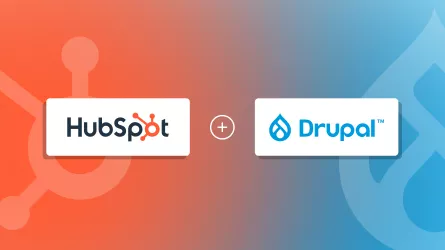 HubSpot and Drupal logo