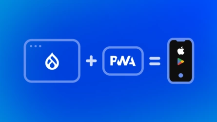 Drupal plus PWA