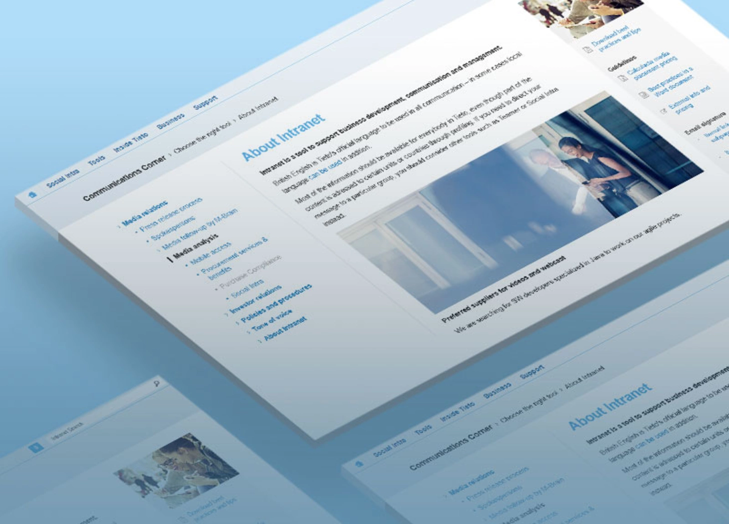 Intranet and content distribution system | by Drupal