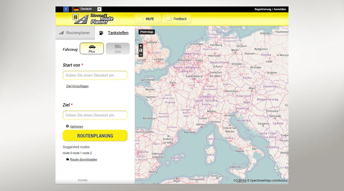Route planner website launched